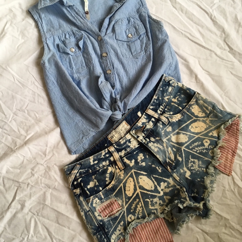 Jean Tank top